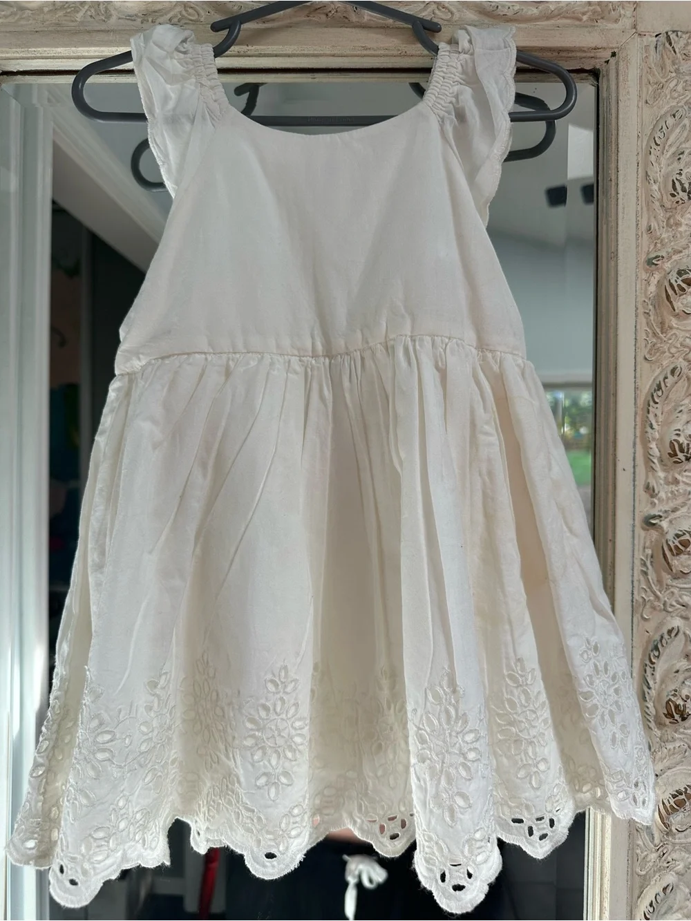 Baby Gap White Eyelet Girls' Dress